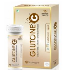 Brand Glutone C 500/1000mg Effervescent Tablet